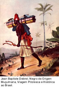 Um malê, segundo Debret.